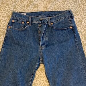 GAP Women's Straight Leg Blue Jeans